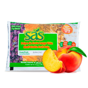 Pulpa de Durazno larga vida 1000g