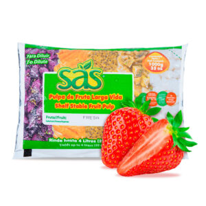 Pulpa de Fresa larga vida 1000g