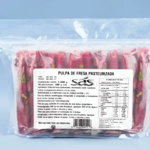 Pulpa de Fresa Congelada en Kilo Porcionado (10)