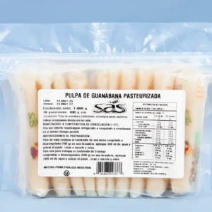 Pulpa de Guanábana Congelada en Kilo Porcionado (10)