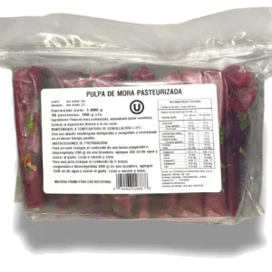 Pulpa de Mora Congelada en Kilo Porcionado (10)