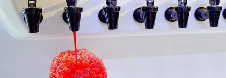Fruit slushies and fruit purees: replacing artificial flavoring
