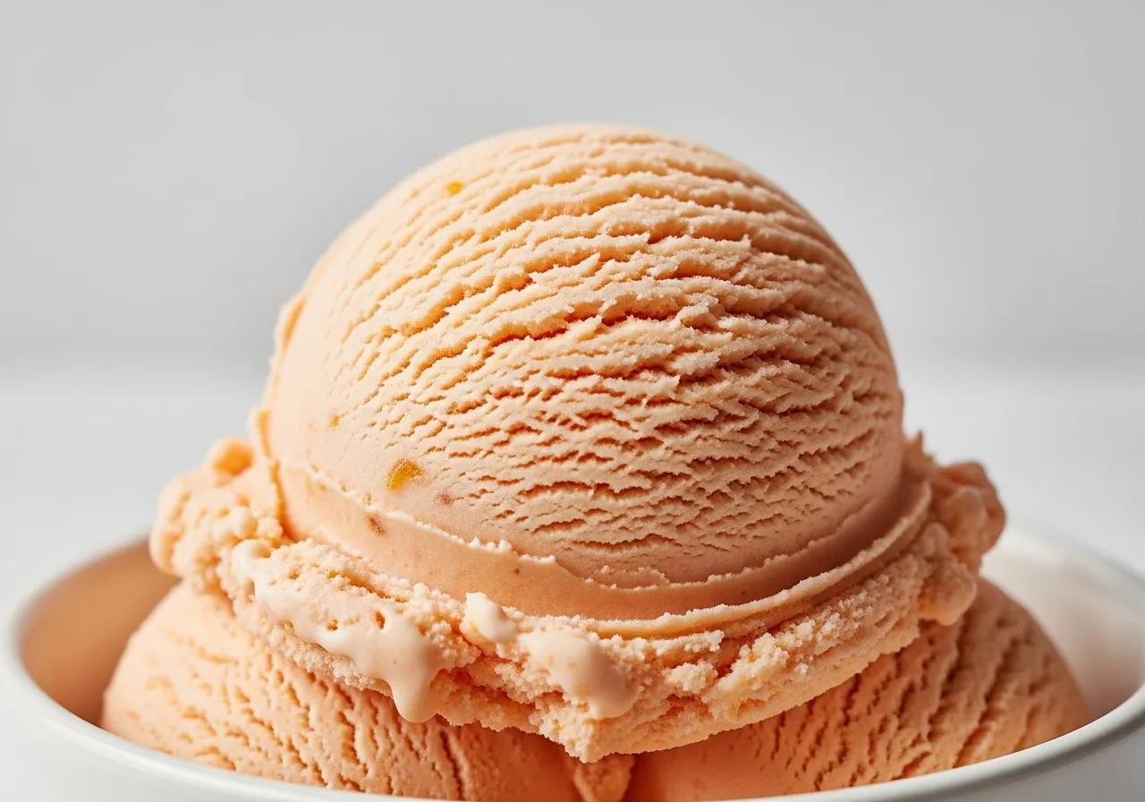 Fruit puree for ice cream