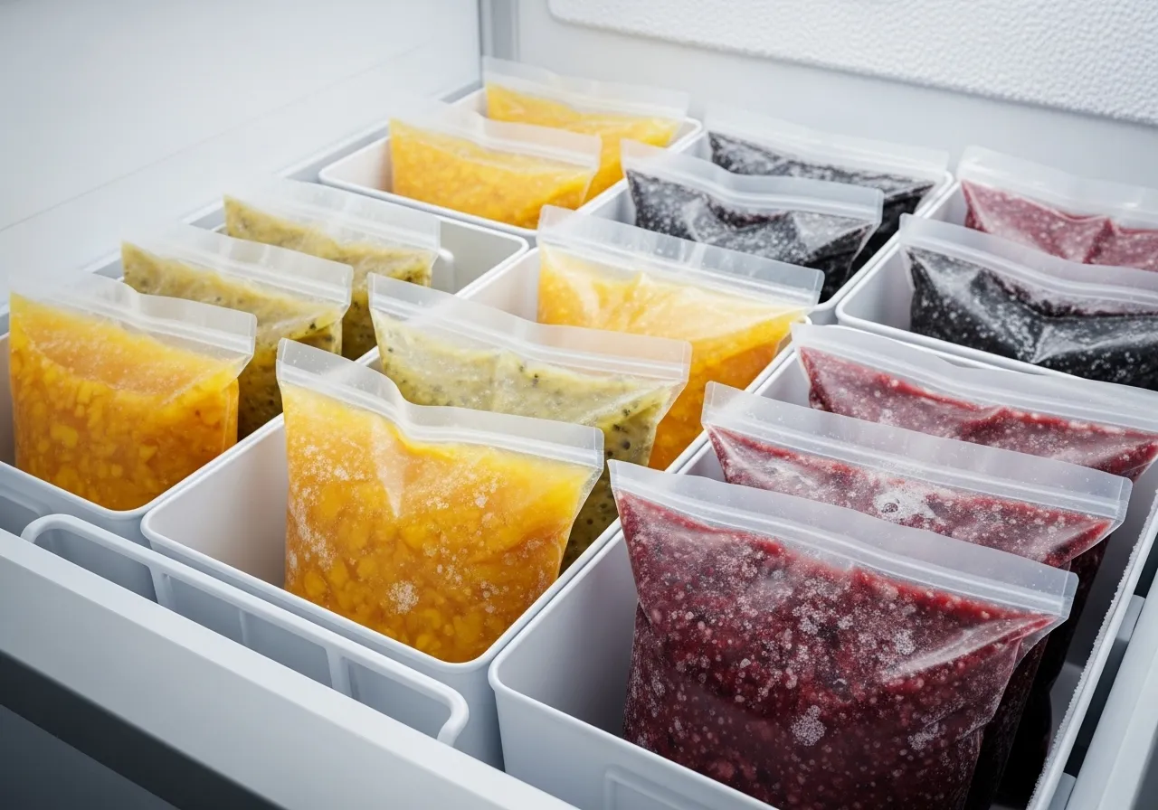 Cuánto dura una pulpa de fruta congelada