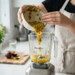 Cómo hacer jugo de maracuyá con pulpa